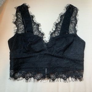 Topshop Lace Crop Top/Bralette